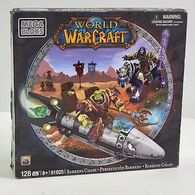 World Of WarCraft Barrens Chase Mega Bloks Building Set NEW- 91025 - 128 Pc • $30.55