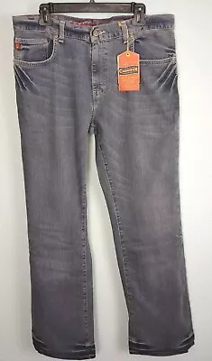 Cremieux Mens Blue Jeans 34 X 34 New Vintage Low Rise Boot Cut • $19.99