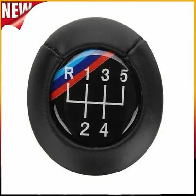 $17.47 • Buy 5-Speed Manual Aluminum Car Gear Stick Shift Knobs Black Shifter Lever For BMW