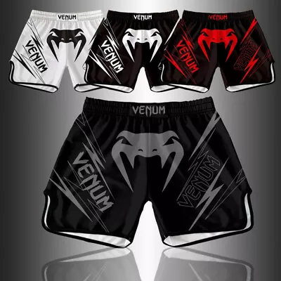 MMA Fight Shorts Boxing Quick Drying Short Muay Thai Training Sports Shorts • $18.98