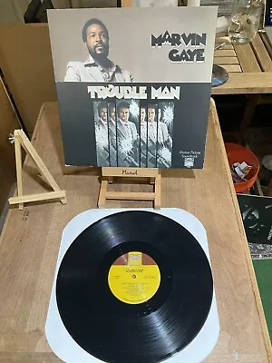 Marvin Gaye Trouble Man (1972) Motion Picture Soundtrack Vinyl  VG+/VG+ • $36.99