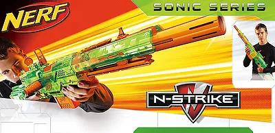 Nerf N-Strike Longstrike CS-6 Dart Blaster Sonic Gun • $499.95