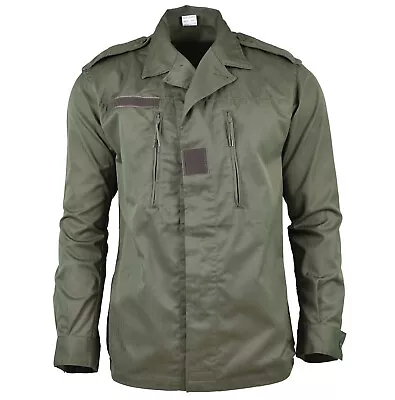 New Mens French F2 Army Jacket Unisex Military Vintage Shirt Field Khaki Retro • £24.99