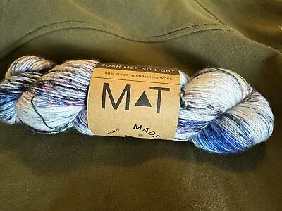 MadelineTosh Merino Light Yarn In  Night Orchid   Wool NEW • $24.99