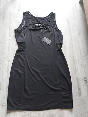 £4.20 • Buy Pussycat London Little Black Dress Suze 14 Bnwt