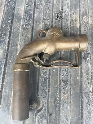 Vintage Buckeye Model 782 Brass Gas Pump Nozzle • $50