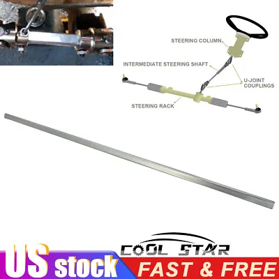 3/4  DD Machined Straight Rod 36  Long Polished Steel Steering Shaft New • $35.95