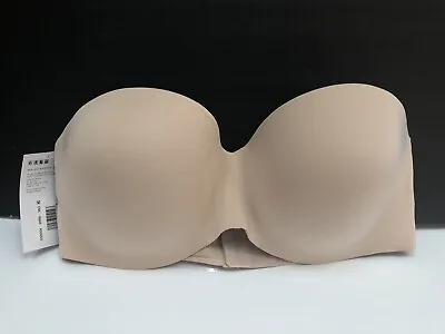 Maidenform Bra 38D Beige Sweet Nothings Convertible Multiway Straps Bra New • $14.98