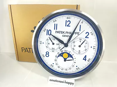 PATEK PHILIPPE Wall Clock Novelty Rare Navy Accessories Dedicated Box Expedited • $573.90