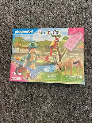 Playmobil Family Fun Zoo Gift Set 70295-BRAND NEW & SEALED-FREE DELIVERY • £7.99