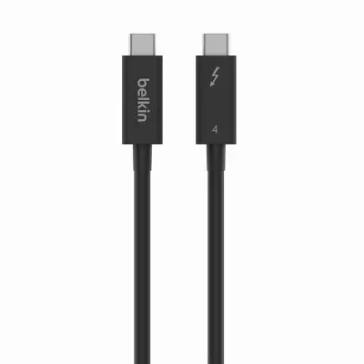 Belkin - CONNECT Thunderbolt 4 Cable - 100W - 40Gbps - USB4 - 1m (3.3ft) • $36.60