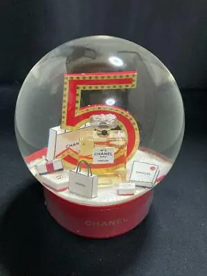 CHANEL Electric Big Snow Globe Dome VIP Christmas No.5 USB Rechargeable Novelty • $1510.42