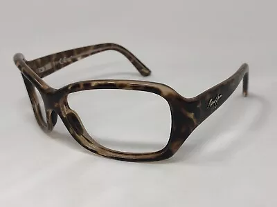 MAUI JIM PEARL CITY Sunglasses Frame Italy MJ214-10 63-17-125 Tortoise Wrap RQ01 • $42