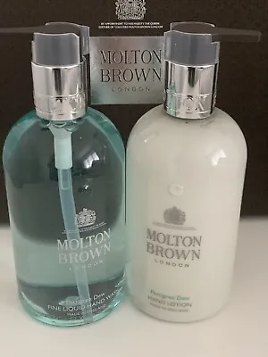 £34 • Buy Molton Brown Pettigree Dew 300ml Hand Wash And Lotion Gift Set In Gift Bag