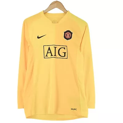 Children Boys Age 13-15 Manchester United 2006-2007 Goalkeeper Football Jersey • $31.25