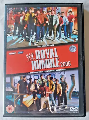 WWE Royal Rumble 2005 DVD - Deleted Silver Vision - Wrestling - WWF WCW ECW AEW • £5