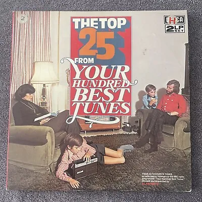 YOUR HUNDRED BEST TUNES - The Top 25 - Various - Ex Double LP Record HBT 1/1&1/2 • £3