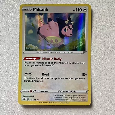 Miltank 126/189 Holographic Rare Astral Radiance Pokemon TCG Near Mint • $2.99