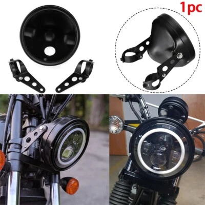 $51.99 • Buy 7  Inch LED Headlight Housing Bucket For Yamaha V-Star XVS 650 950 1100 1300