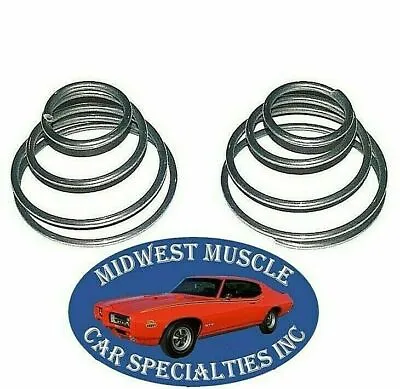 2pc GM NOSR Inside Door Panel Window Crank Handle Escutcheon Tension Springs BS • $7.59