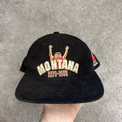 Vintage San Francisco 49ers Sports Specialties Snapback Hat Joe Montana 90s • $30