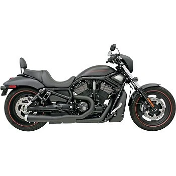 $868.95 • Buy Bassani Black Short Road Rage 2-into-1 Exhaust System For 07-17 V-Rod