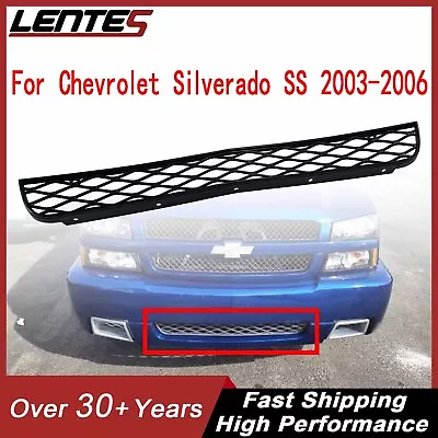 Front Bumper Lower Grille Mesh Cover Trim For Chevrolet Silverado 1500 2003-2006 • $29.24