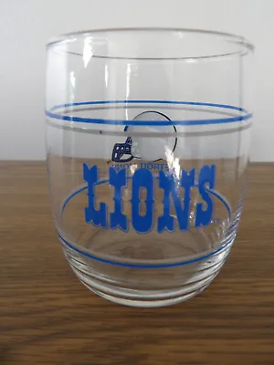 Nfl Detroit Lions Rocks Glass Vintage Collectible Barware • $10