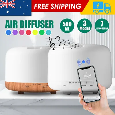 LED Aroma Aromatherapy Diffuser Essential Oil Ultrasonic Air Humidifier Purifier • $17.93