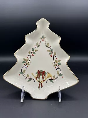 Mikasa Holiday Elegance Christmas Tree Plate - New With Label FK001 • $10.50