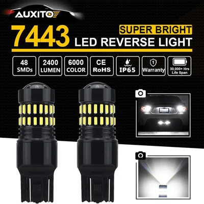 £12.23 • Buy T20 580 7443 Sidelight Halogen W21/5w Clear DRL  Bright Bulbs Duel Filament 12v
