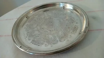 Vintage Falstaff Silver Plated Coaster/trinket Dish- GC- 12CM Diameter. • £9