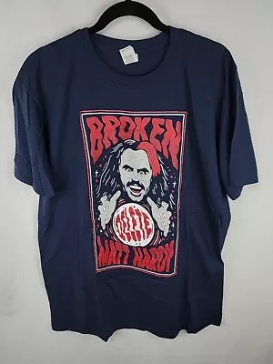 Broken Matt Hardy  DELETE  T-Shirt Size XL Pro Wrestling Crate Exclusive • $7.99