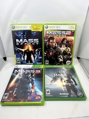 Mass Effect 1 2 3 Andromeda Collection Bundle Xbox 360 Microsoft Xbox One • $49.99