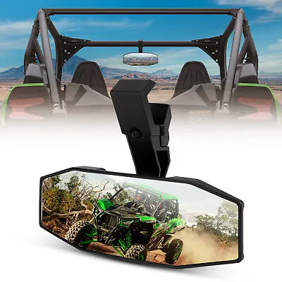 UTV Center Rear View Mirror For 2016-2023 Kawasaki Teryx 4 / Mule PRO 99994-1175 • $48.09