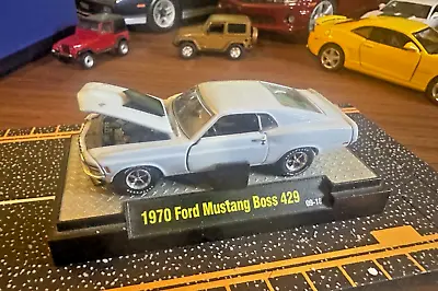 2008 M2 Castline 1970 Ford Mustang Light Blue 1/64 Diecast Car Minty Condition • $9.95