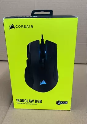 CORSAIR Ironclaw RGB Optical Gaming Mouse - Brand New Sealed • £42.50