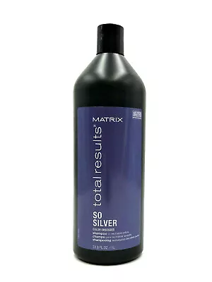 Matrix So Silver Color Obssessed Shampoo To Neutralize Yellow 33.8 Oz • $39.09