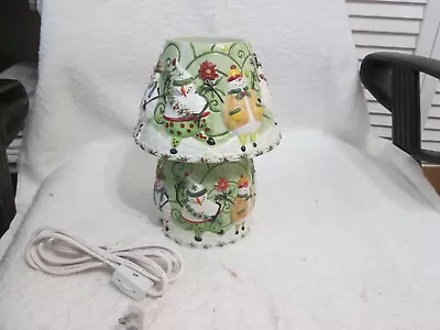 £48.50 • Buy Yankee Candle Snowman Plug In Electric Wax Tart Burner Warmer New No Box Or Tag
