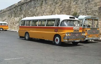 Colour Negative Malta Bus Bedford SBO EBY499 • £1.15