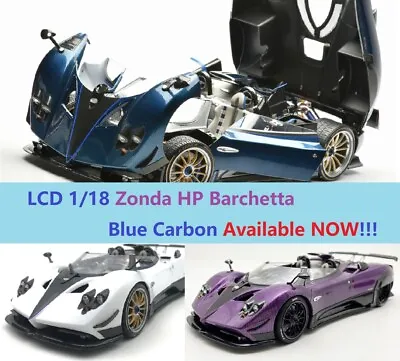 LCD Models 1/18  Pagani Zonda HP Barchetta Diecast Super Car Gifts NEW In Stock • $359.98