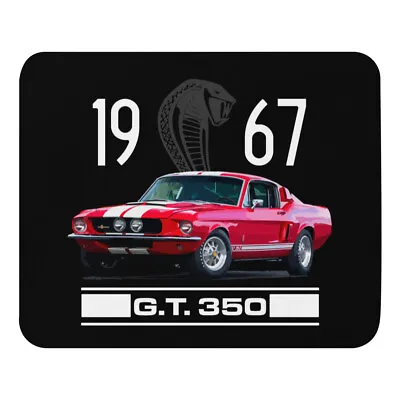 1967 Shelby GT350 Mustang Fastback Collector Car Mouse Pad • $21.69