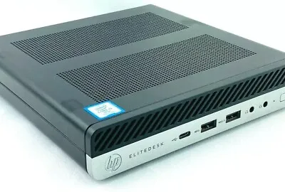 HP EliteDesk Mini 800 G3 PC Socket LGA 1151 Barebone No CPU/SSD/MEM 65W *TESTED • $39.88