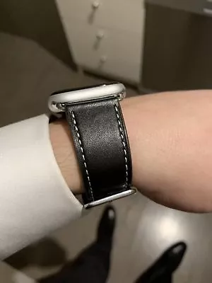 $16.99 • Buy Leather Wrist Band Strap For Apple Watch IWatch 6/2/3/4/5 Series 38/42mm 42/44mm