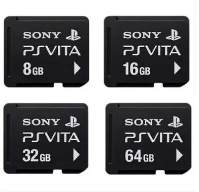 8GB/16GB/32GB/64GB Original Memory Card Replacement For Sony Playstation PS Vita • $16.89