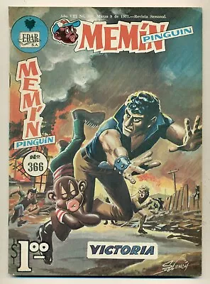 MEMIN PINGUIN #366 Victoria Mexican Comic 1971 • $10