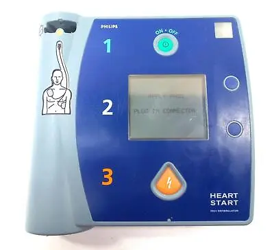 Philips HeartStarter FR2+ AED - No Battery Or Pads - Free Shipping • $99.99