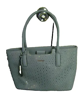 Womens Powder Blue Calvin Klein Designer Handbag Purse • £17.34