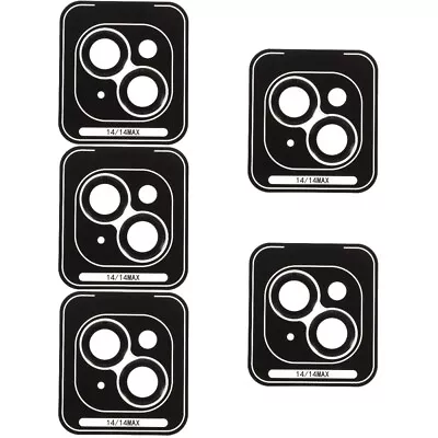  5 Pieces Lens Sticker Mobile Glass Camera Film Protection Cover • £11.99