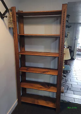 Habersham Open Bookcase Cabinet Wall Shelf • $450